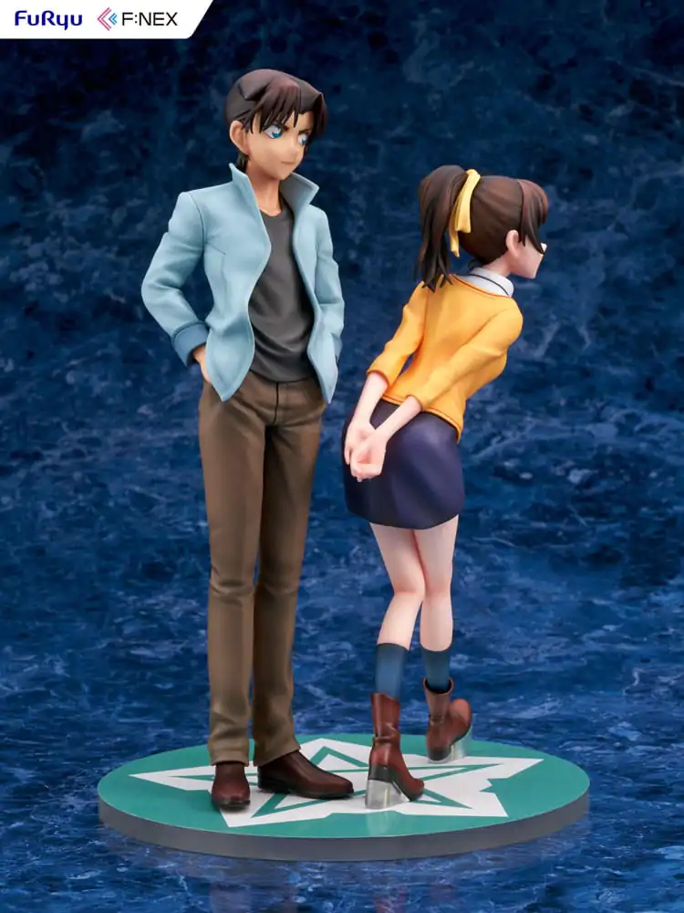 Case Closed F:NEX PVC Statue 1/7 Heiji Hattori & Kazuha Toyama 26 cm product photo