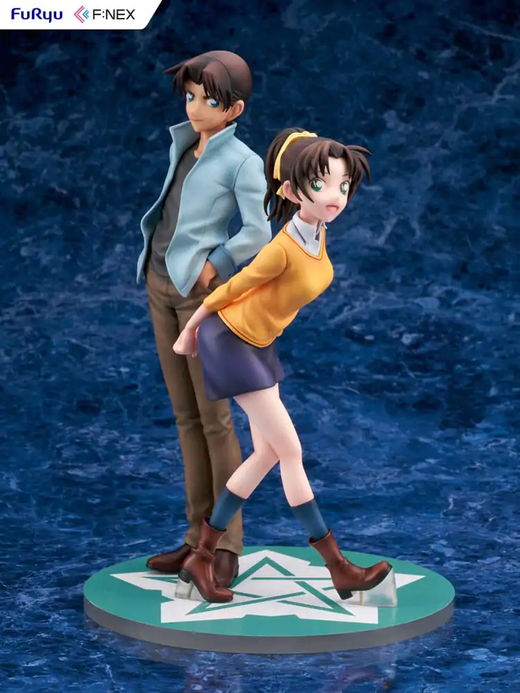 Case Closed F:NEX PVC Statue 1/7 Heiji Hattori & Kazuha Toyama 26 cm product photo