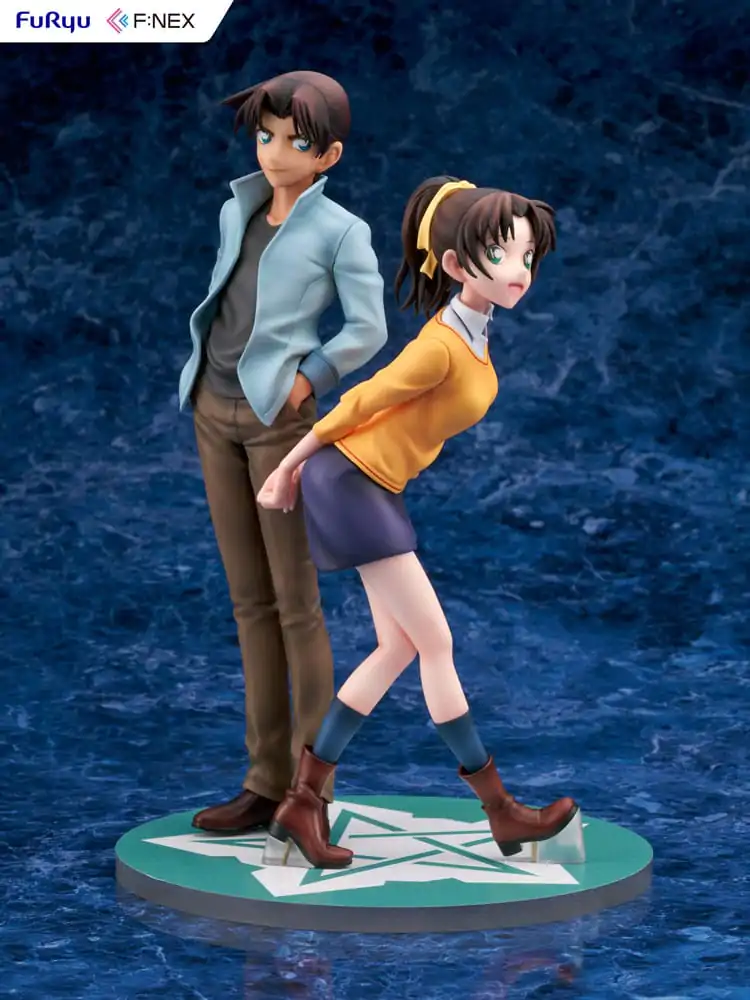 Case Closed F:NEX PVC Statue 1/7 Heiji Hattori & Kazuha Toyama 26 cm product photo