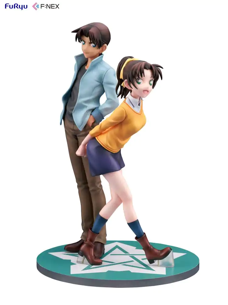 Case Closed F:NEX PVC Statue 1/7 Heiji Hattori & Kazuha Toyama 26 cm product photo