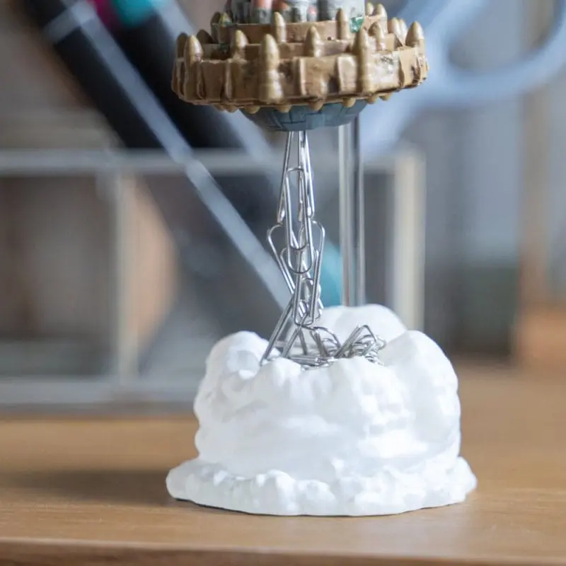 Castle in the Sky Statue Magnet Flying Castle 13 cm product photo