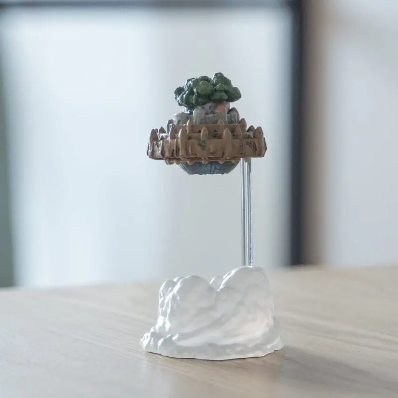 Castle in the Sky Statue Magnet Flying Castle 13 cm product photo