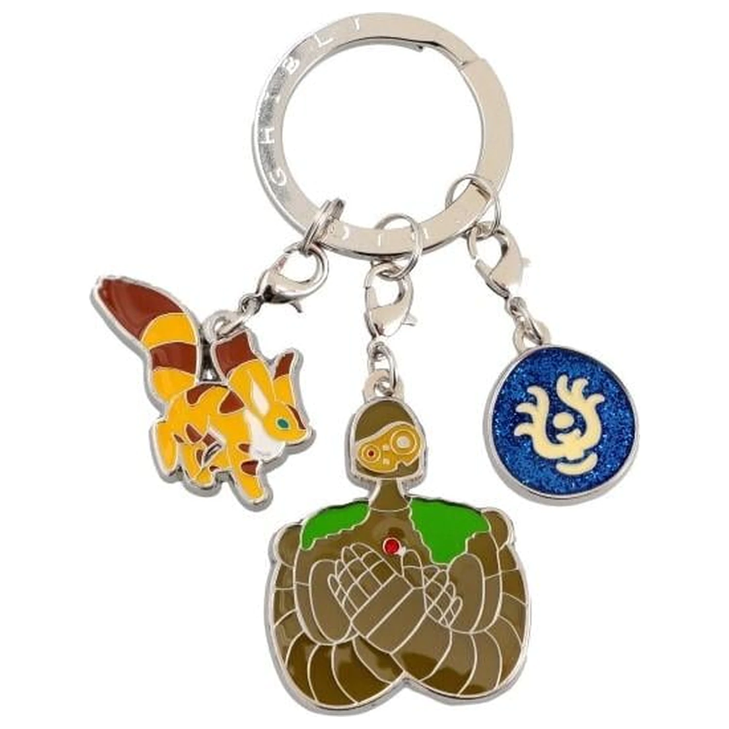 Castle in the Sky Laputa Metal Keychain product photo