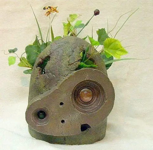 Castle in the Sky Plant Pot Robot Helmet 31 cm product photo