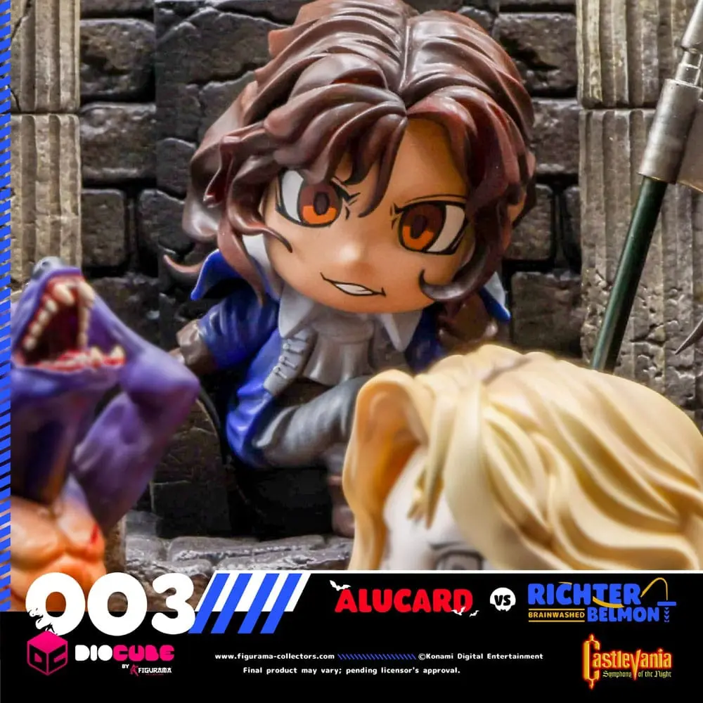 Castlevania DioCube PVC Diorama Alucard Vs Richter Belmont 15 cm termékfotó