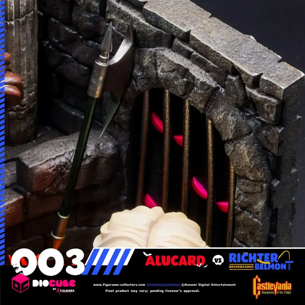 Castlevania DioCube PVC Diorama Alucard Vs Richter Belmont 15 cm termékfotó