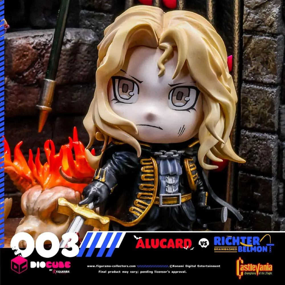 Castlevania DioCube PVC Diorama Alucard Vs Richter Belmont 15 cm termékfotó