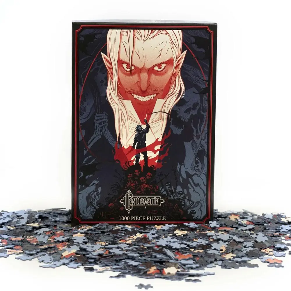 Castlevania Jigsaw Puzzle Dracula vs Belmont (1000 pieces) product photo