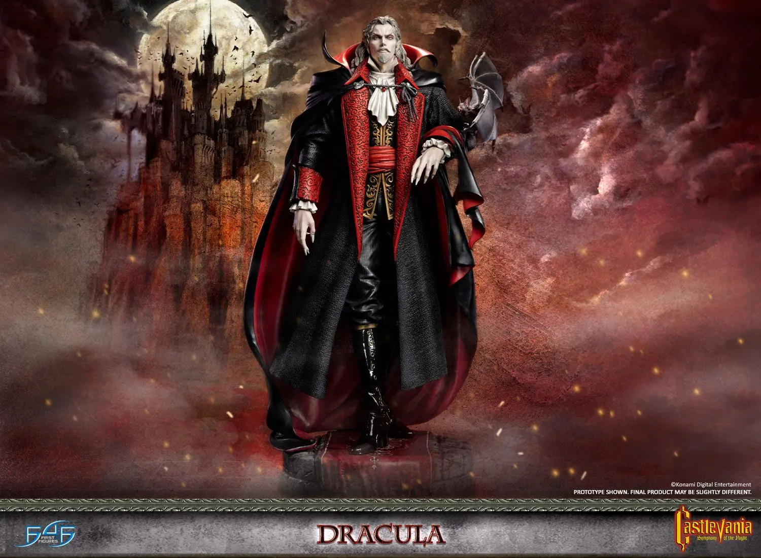 Castlevania Symphony of the Night Statue Dracula 51 cm product photo