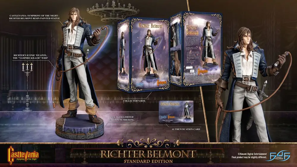 Castlevania Symphony of the Night Statue Richter Belmont (Standard Edition) 52 cm product photo