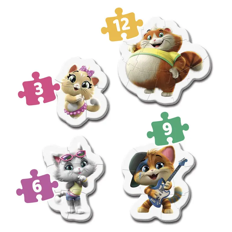 Cats 44 My First Puzzle 3-6-9-12pcs product photo