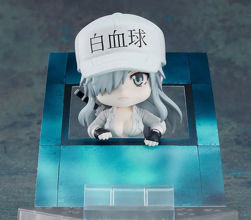 Cells at Work! Code Black Nendoroid Action Figure White Blood Cell Neutrophil 1196 10 cm product photo