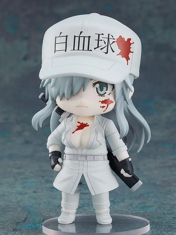 Cells at Work! Code Black Nendoroid Action Figure White Blood Cell Neutrophil 1196 10 cm product photo