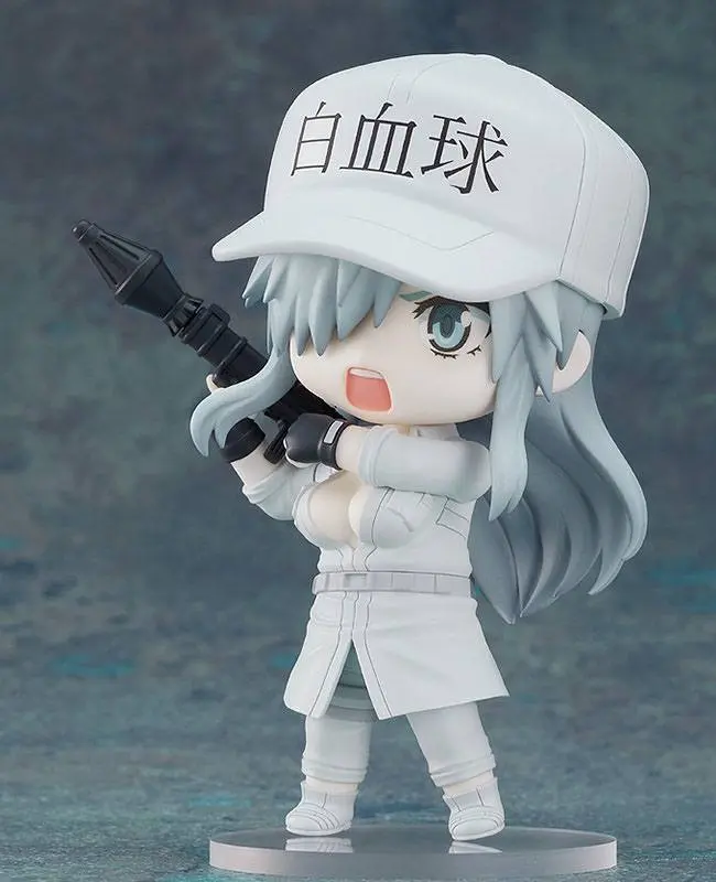 Cells at Work! Code Black Nendoroid Action Figure White Blood Cell Neutrophil 1196 10 cm product photo