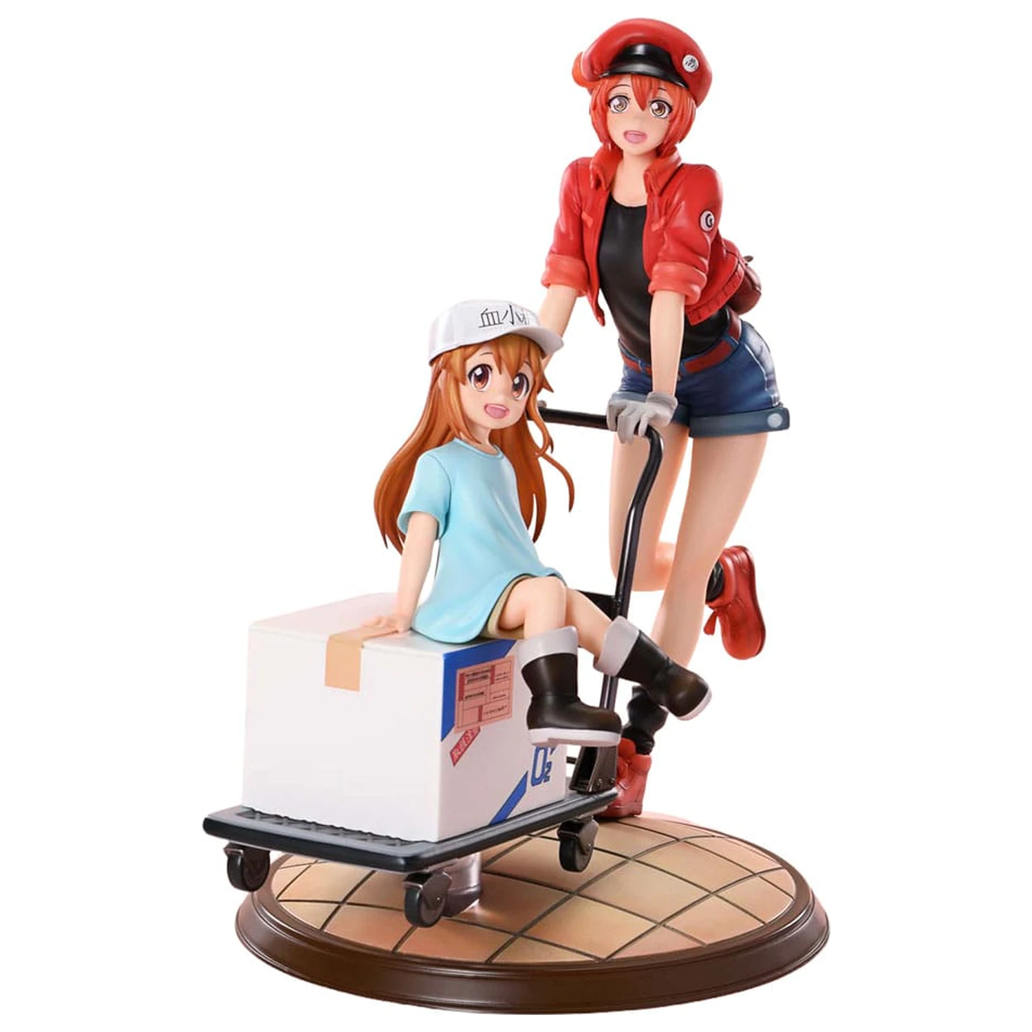 Cells at Work Prisma Wing PVC Statue Red Blood Cell & Platelet  26 cm   product photo