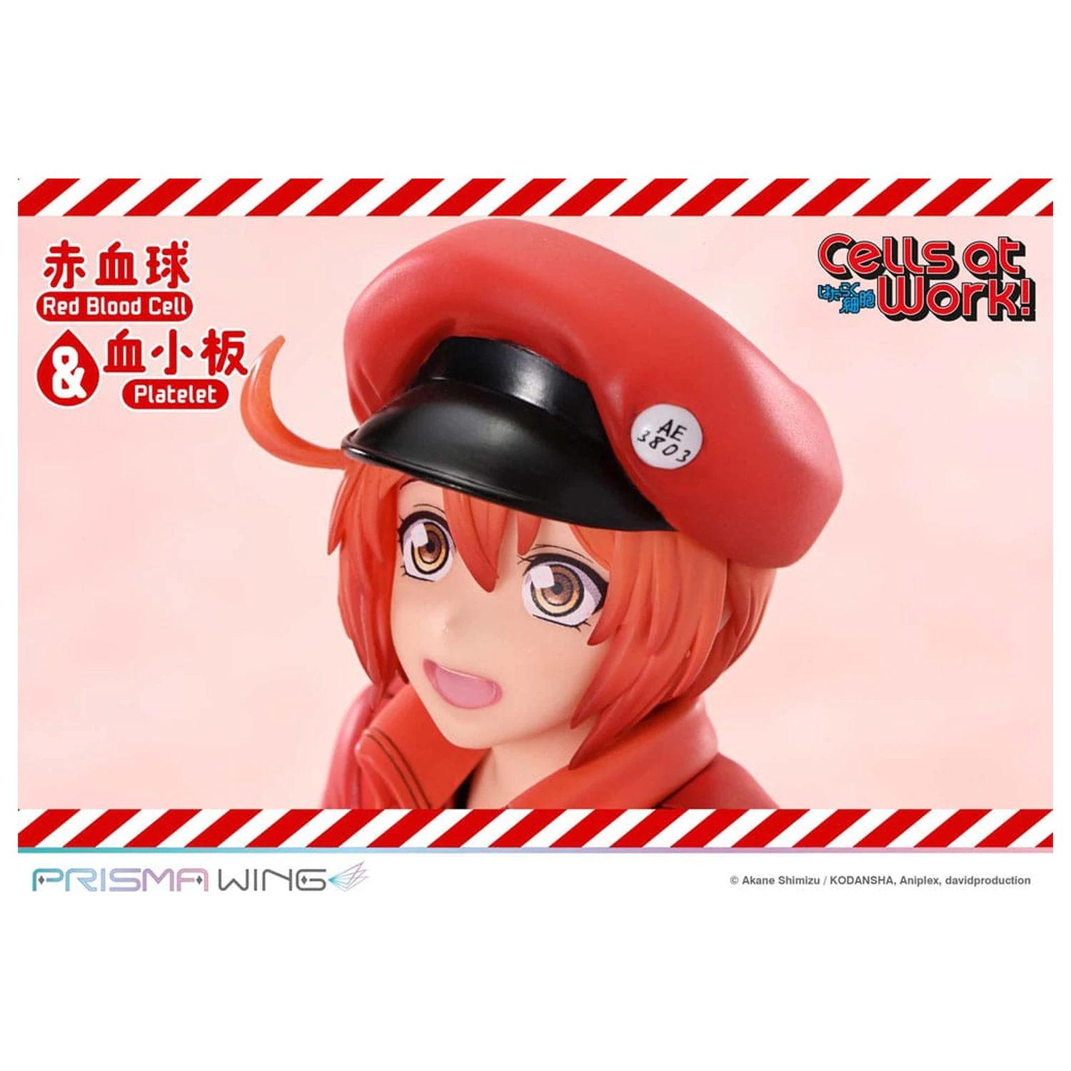 Cells at Work Prisma Wing PVC Statue Red Blood Cell & Platelet  26 cm   product photo