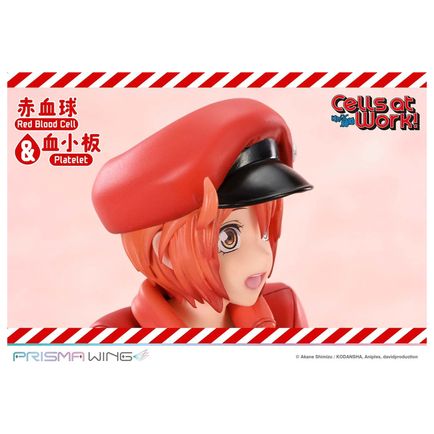 Cells at Work Prisma Wing PVC Statue Red Blood Cell & Platelet  26 cm   product photo