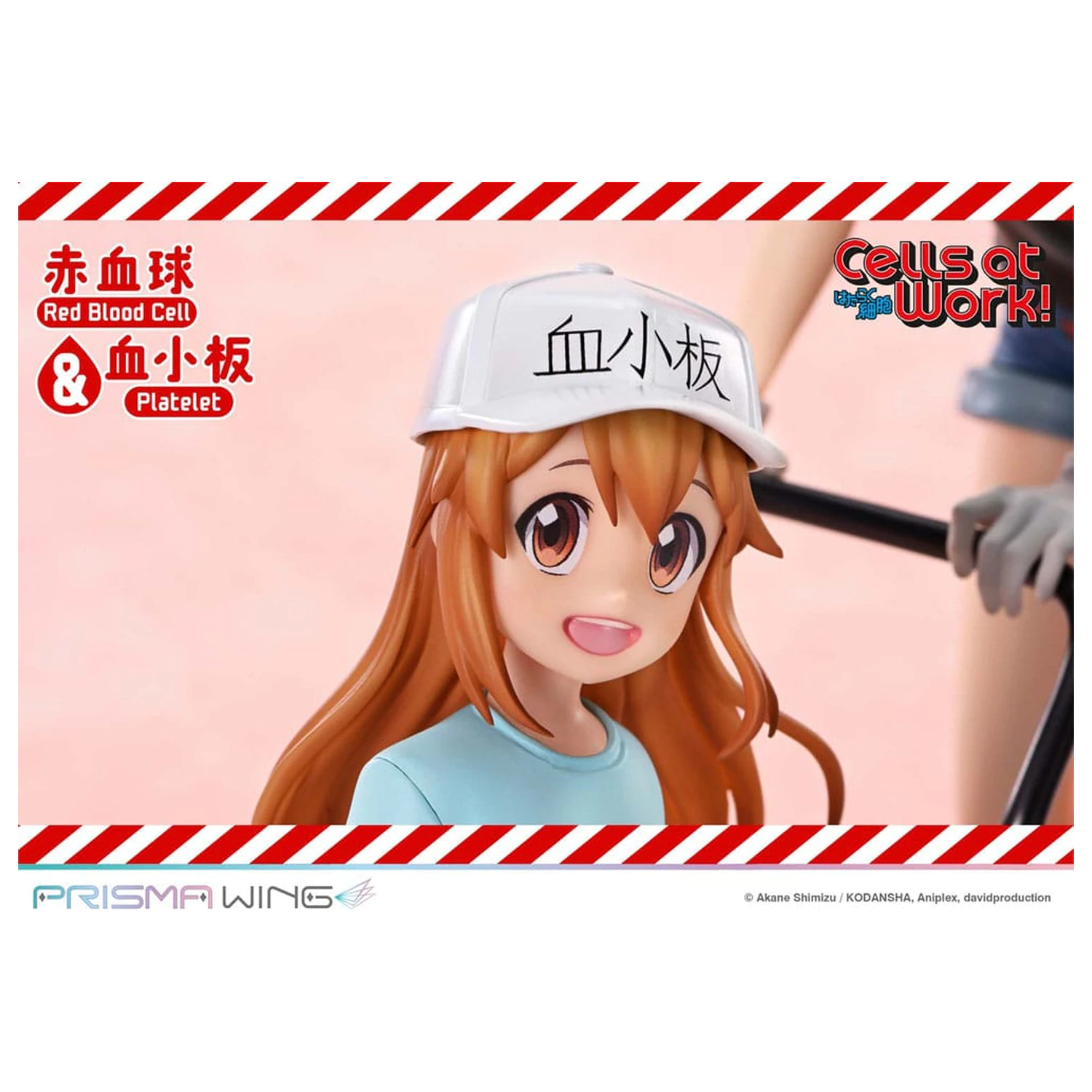 Cells at Work Prisma Wing PVC Statue Red Blood Cell & Platelet  26 cm   product photo