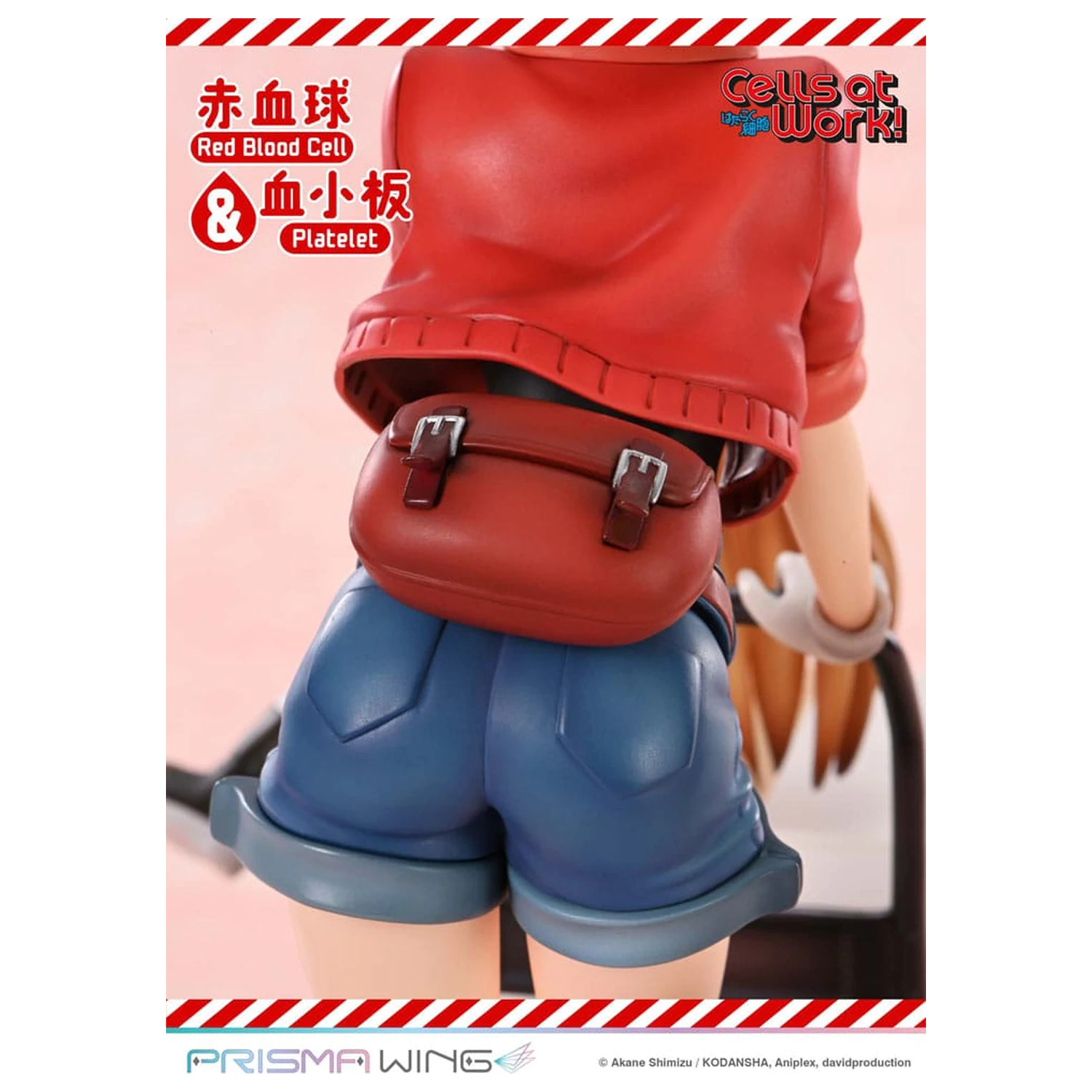 Cells at Work Prisma Wing PVC Statue Red Blood Cell & Platelet  26 cm   product photo
