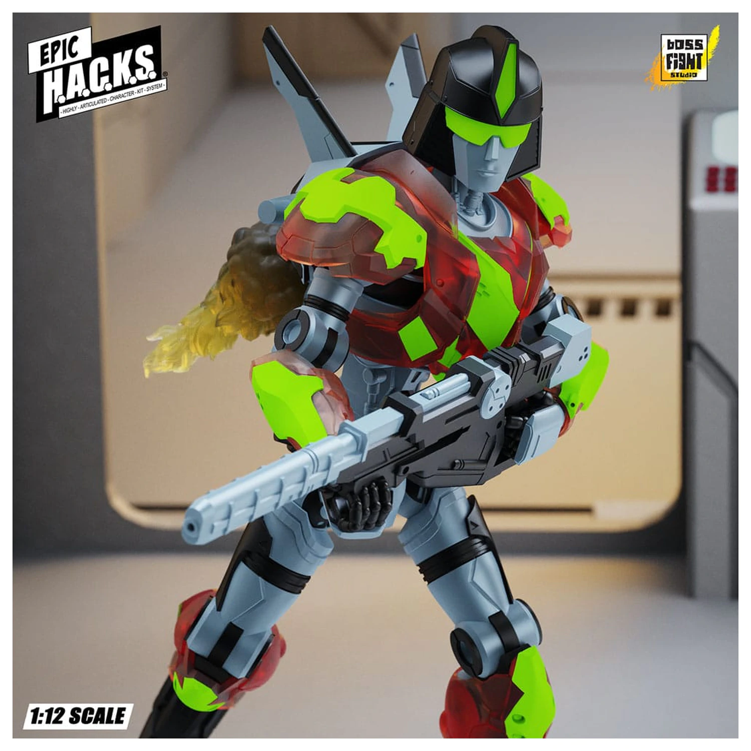 CGT Corp Epic H.A.C.K.S. Action Figure 1/12 Wave 1 CGT Combat Drone: Agile Battle Robot 18 cm  product photo