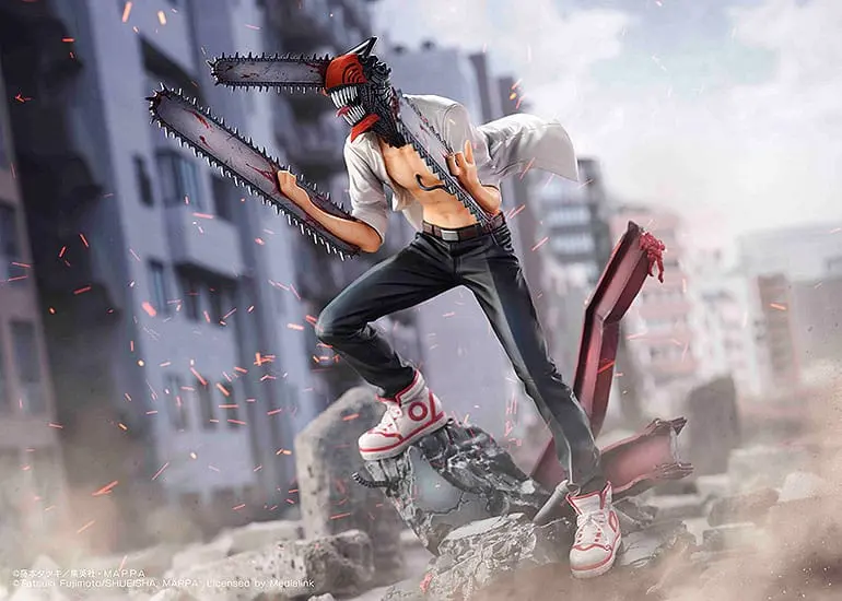 Chainsaw Man PVC Statue 1/7 Chainsaw Man 26 cm termékfotó