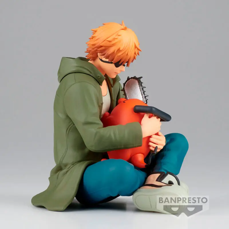 Chainsaw Man Break Time Denji &amp; Pochita figure 9cm product photo