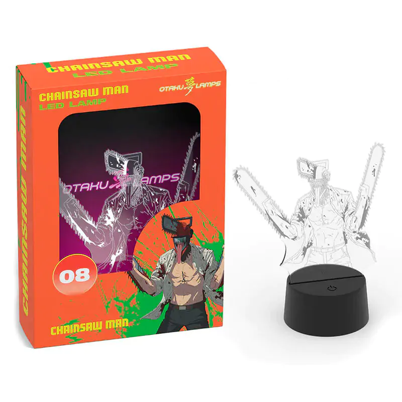 Chainsaw Man - Chainsaw Man led lamp 20cm product photo