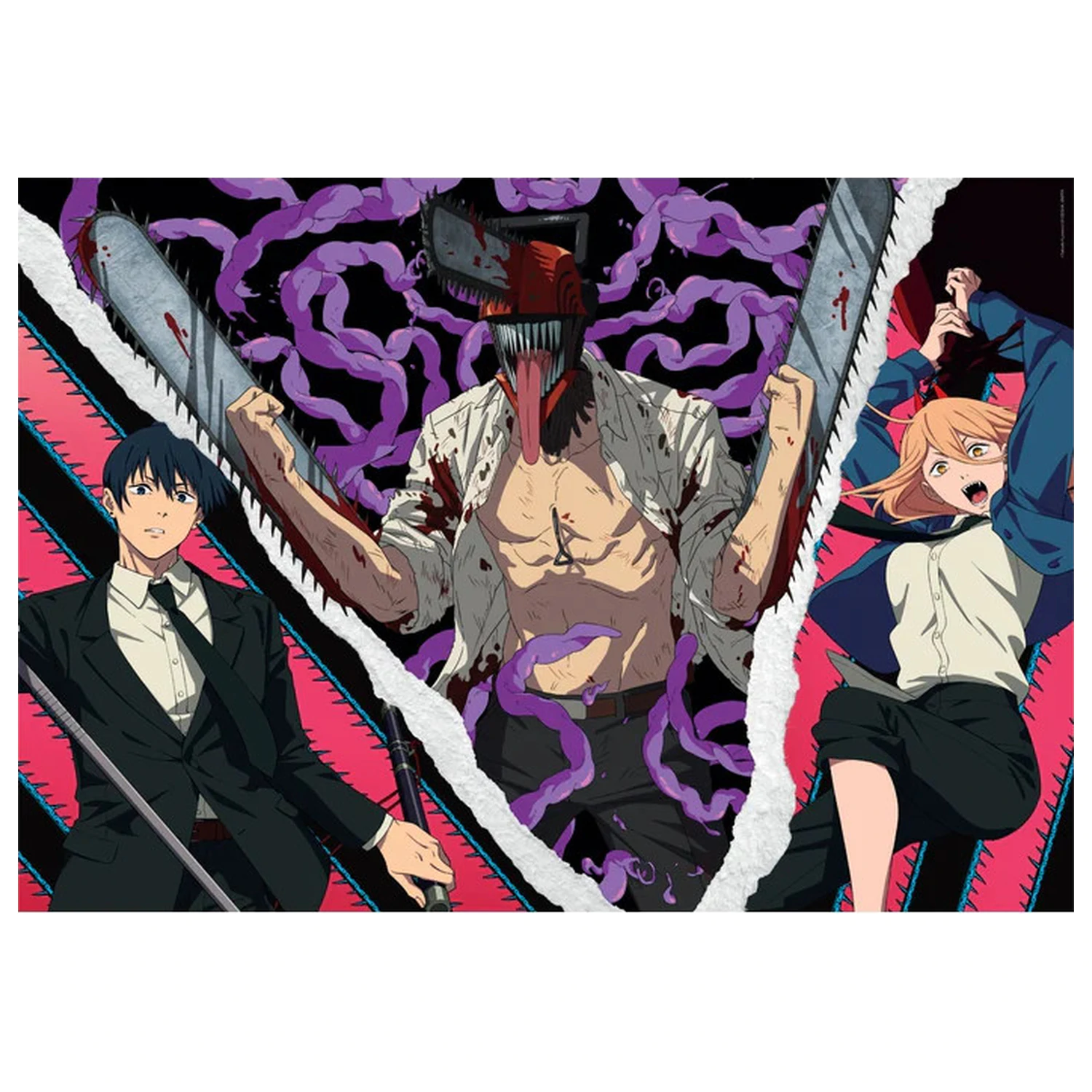 Chainsaw Man Demon Ripper 500-piece Cube Puzzle product photo