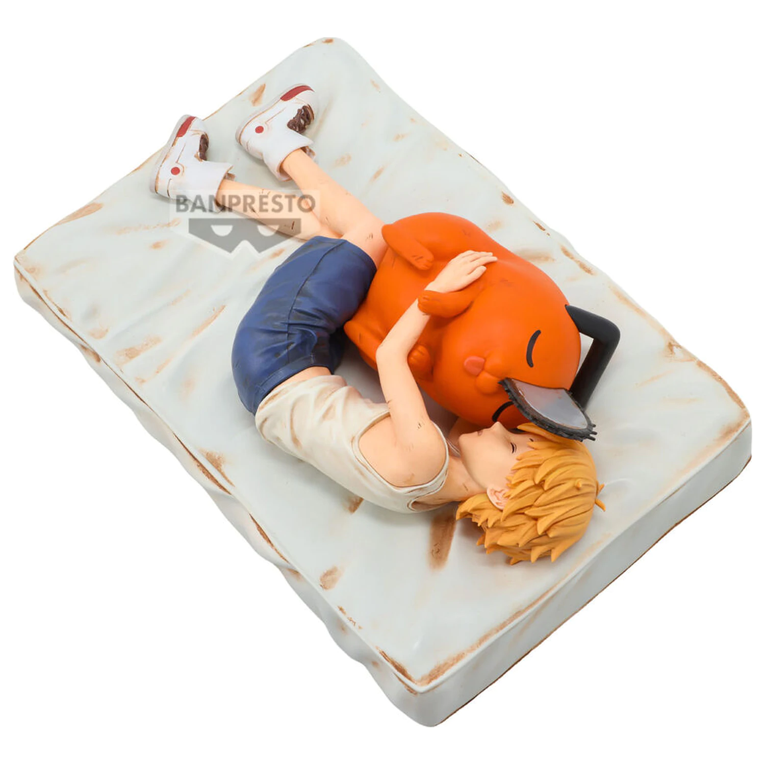 Chainsaw Man Denji & Pochita Break Time figure 14cm product photo