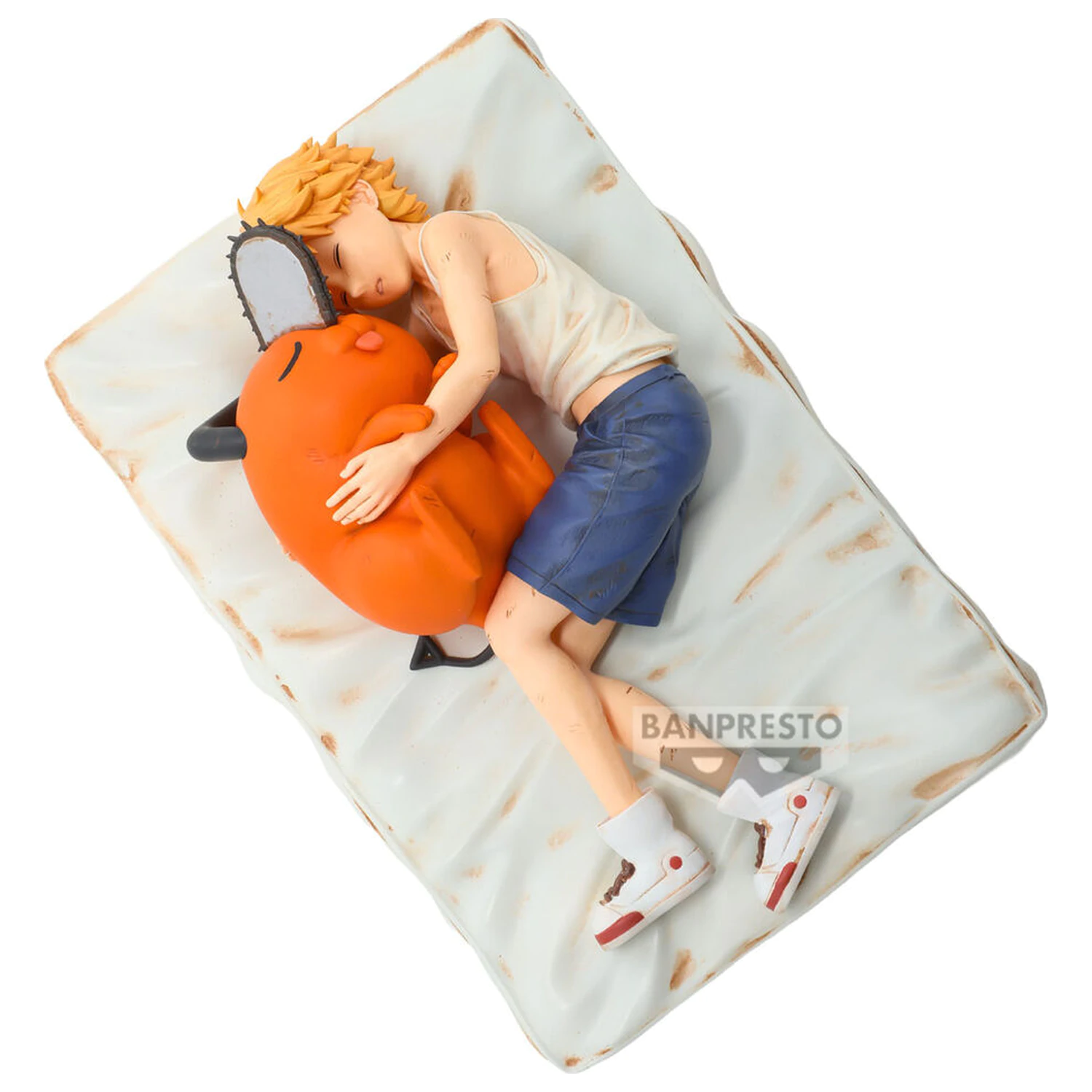 Chainsaw Man Denji & Pochita Break Time figure 14cm product photo