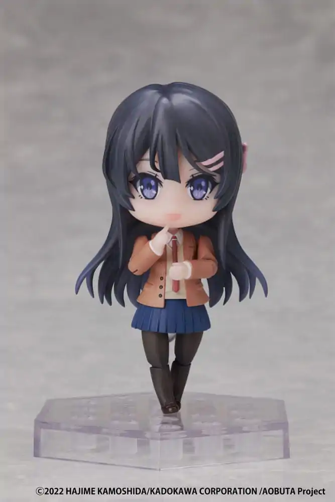 Rascal Does Not Dream of Bunny Girl Senpai Dform Action Figure Sakurajima 9 cm product photo