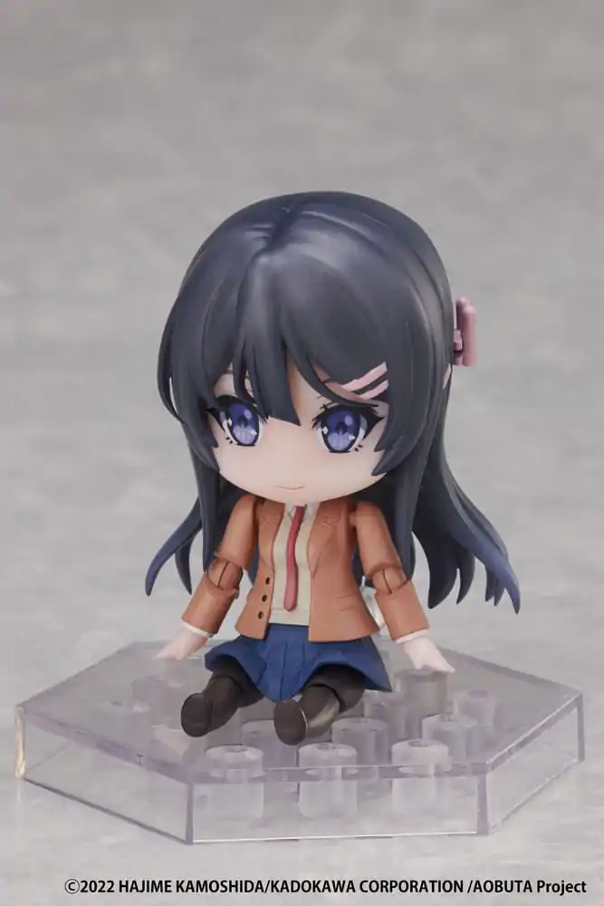 Rascal Does Not Dream of Bunny Girl Senpai Dform Action Figure Sakurajima 9 cm product photo