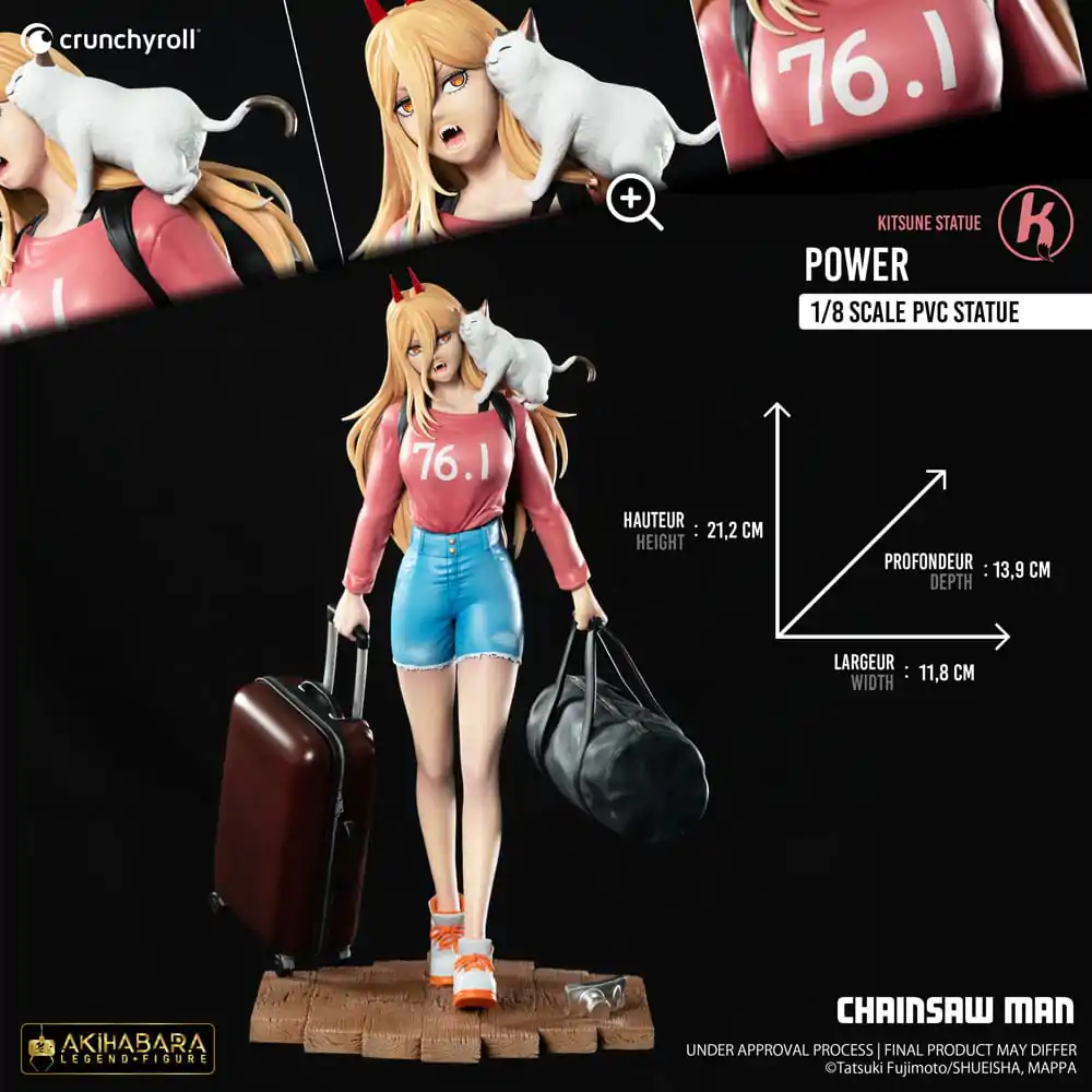 Chainsaw Man PVC Statue 1/8 Power 21 cm product photo