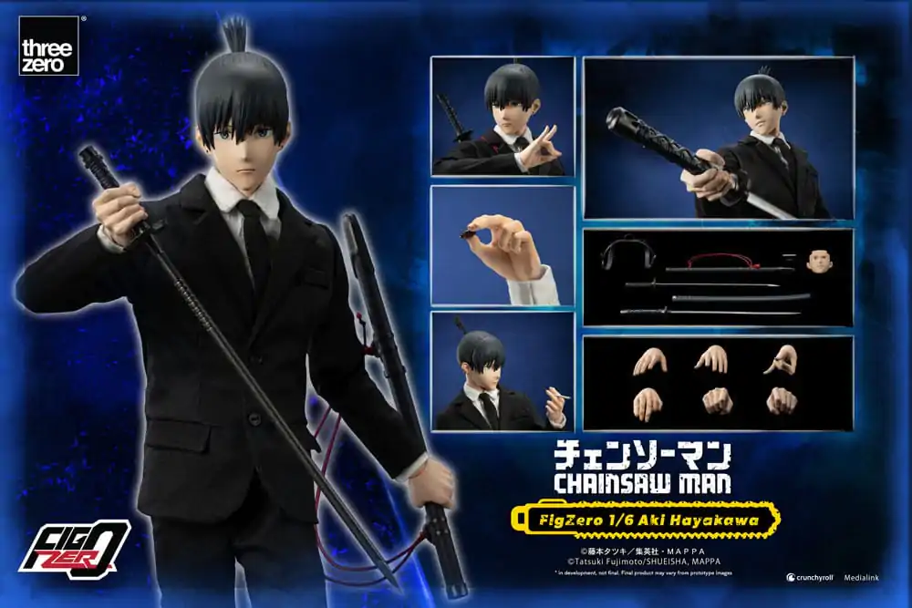 Chainsaw Man FigZero Action Figure 1/6 Aki Hayakawa 30 cm product photo