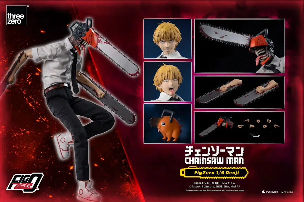 Chainsaw Man FigZero Action Figure 1/6 Denji 29 cm termékfotó