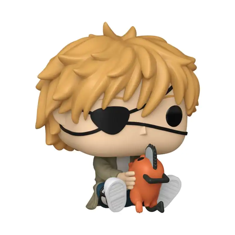 Chainsaw Man Funko POP! Games Vinyl Figure Denji &amp; Pochita 9 cm product photo