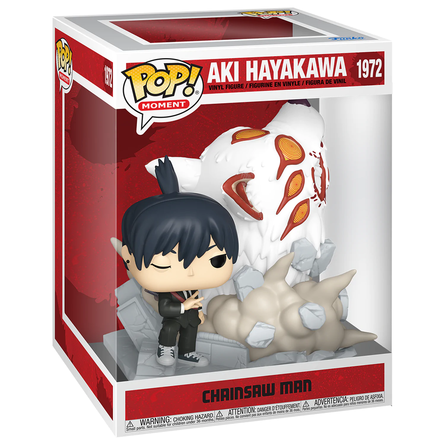 Chainsaw Man Funko POP Moments Vinyl Figure Aki (Fox Devil) 9 cm product photo