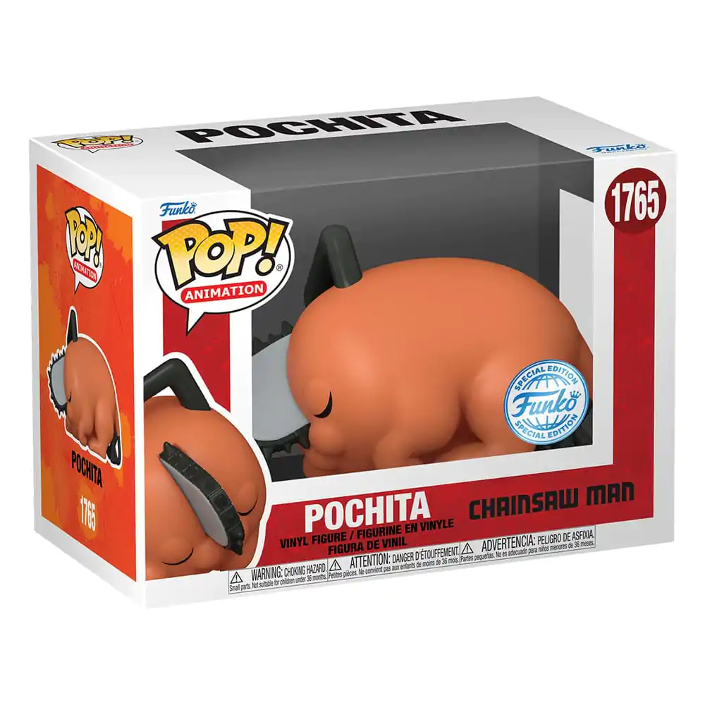 Chainsaw Man Funko POP! Movies Vinyl Figure Sleeping Pochita Exclusive 9 cm termékfotó