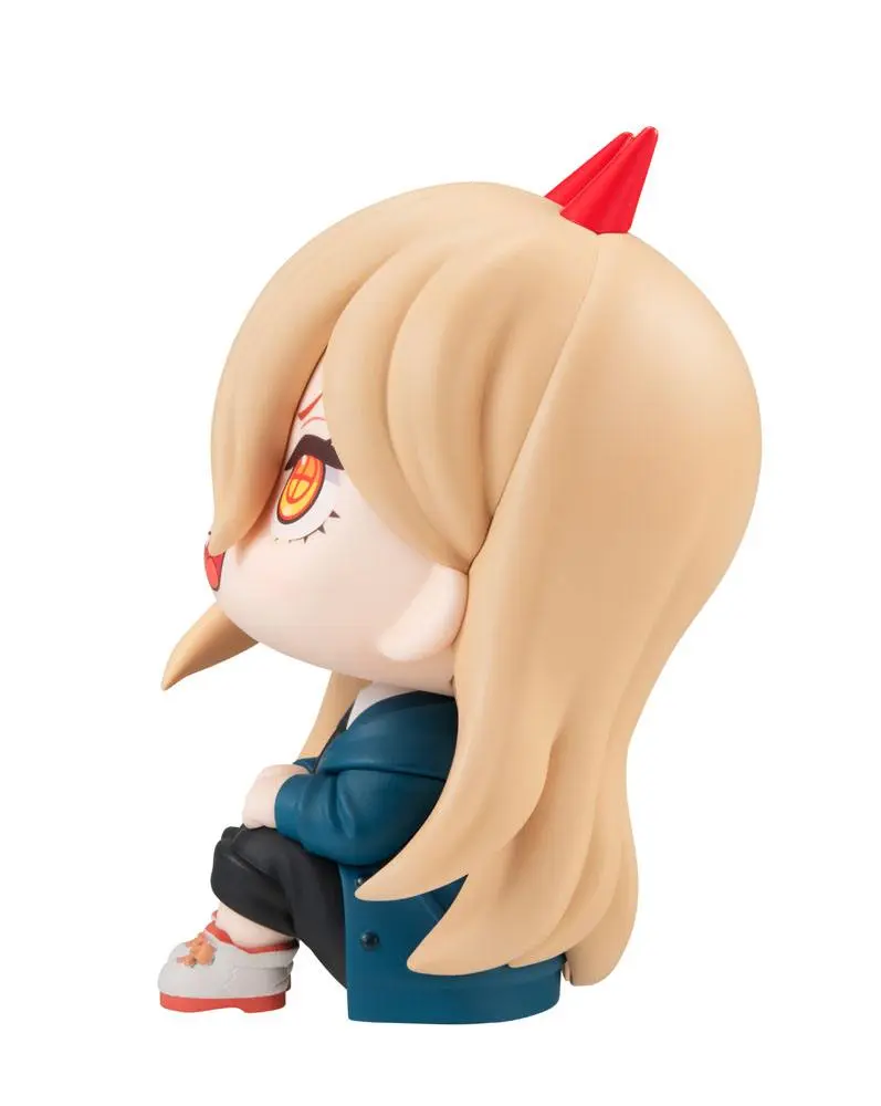 Chainsaw Man Look Up PVC Statues Denji &amp; Power Limited Ver. 11 cm product photo