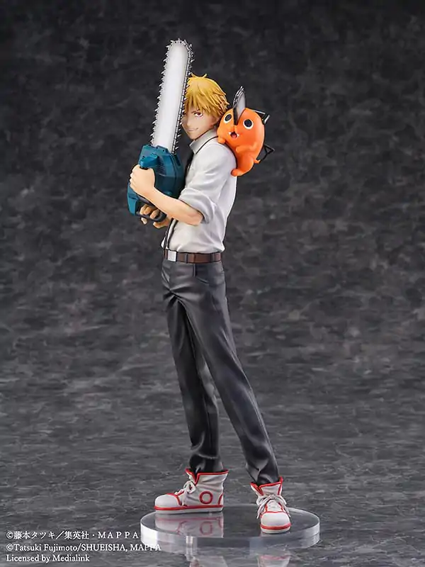 Chainsaw Man Luminasta PVC Statue 1/7 Denji & Pochita 24 cm termékfotó