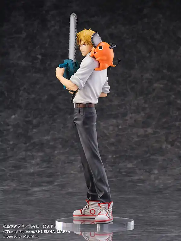 Chainsaw Man Luminasta PVC Statue 1/7 Denji & Pochita 24 cm termékfotó