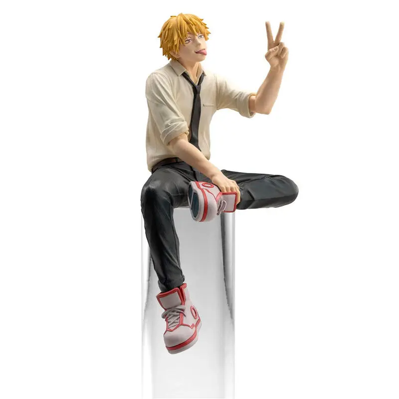 Chainsaw Man PM Perching PVC Statue Denji 14 cm termékfotó