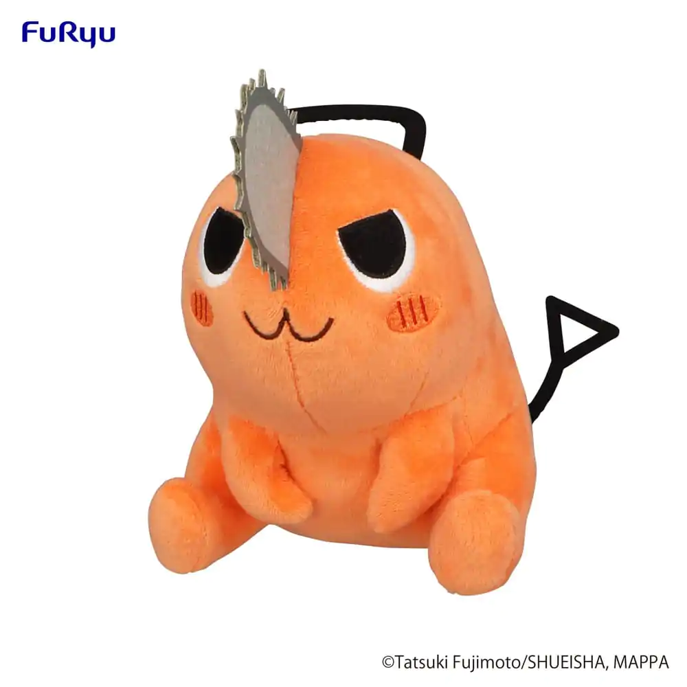 Chainsaw Man Plush Figure Pochita Sitting Naughty 20 cm product photo