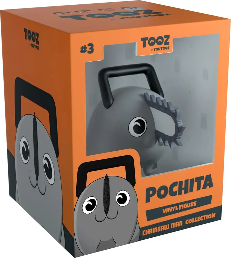 Chainsaw Man Vinyl Figure Pochits Black &amp; White 6 cm product photo