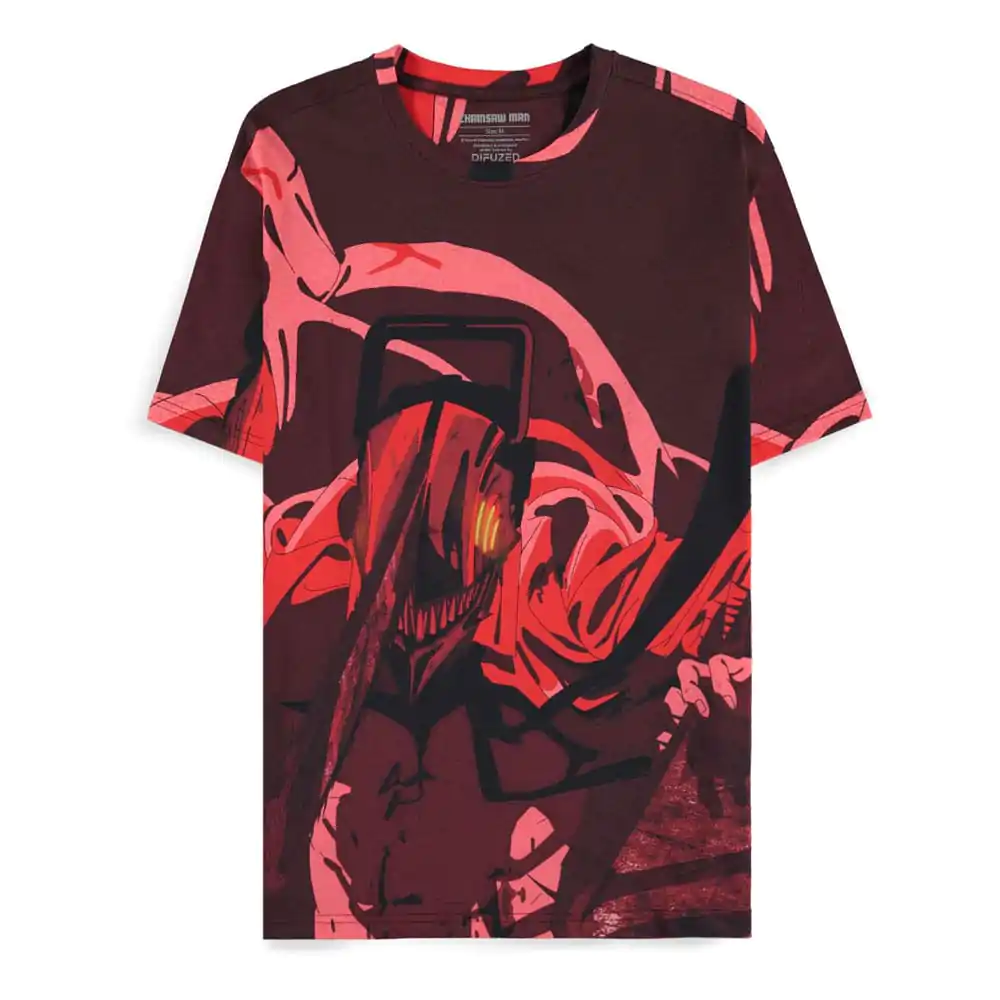 Chainsaw Man T-Shirt Rage all Over termékfotó