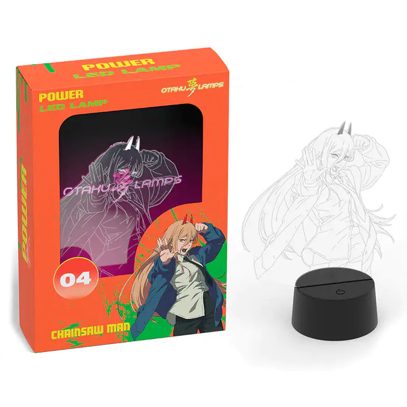 Chainsaw Man Power led lamp 20cm product photo