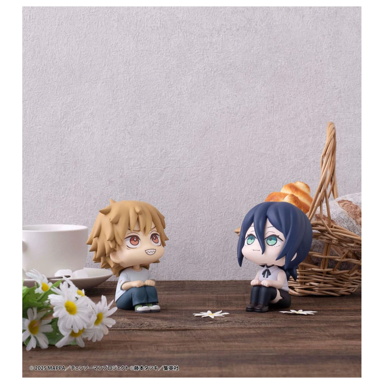 Chainsaw Man The Movie: Reze Arc Look Up PVC Statues Denji & Reze Set (with gift) 11 cm      product photo