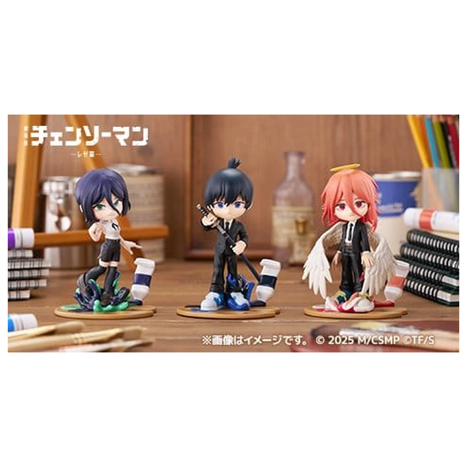 Chainsaw Man The Movie: Reze Arc PalVerse PVC Statue Angel Devil 11 cm  product photo