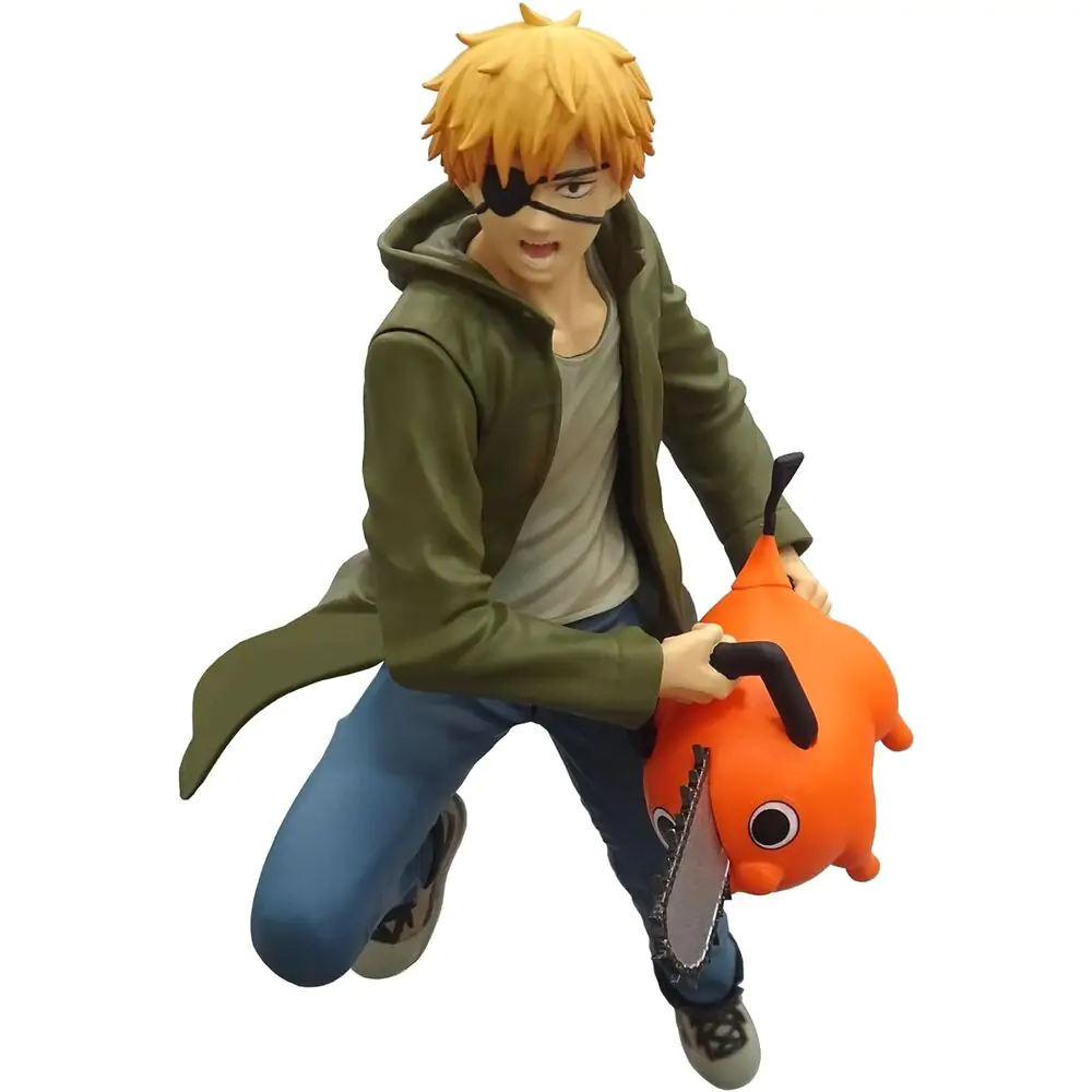 Chainsaw Man Vibration Star Denji & Pochita figure 14cm product photo