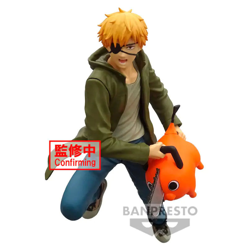 Chainsaw Man Vibration Star Denji & Pochita figure 14cm product photo